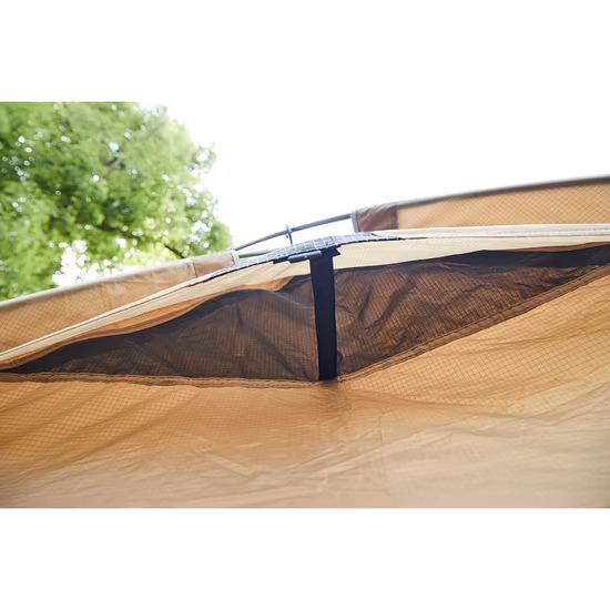 Tente de sphère de dôme d'ombre de soleil de camping en plein air faite sur commande réglable de luxe