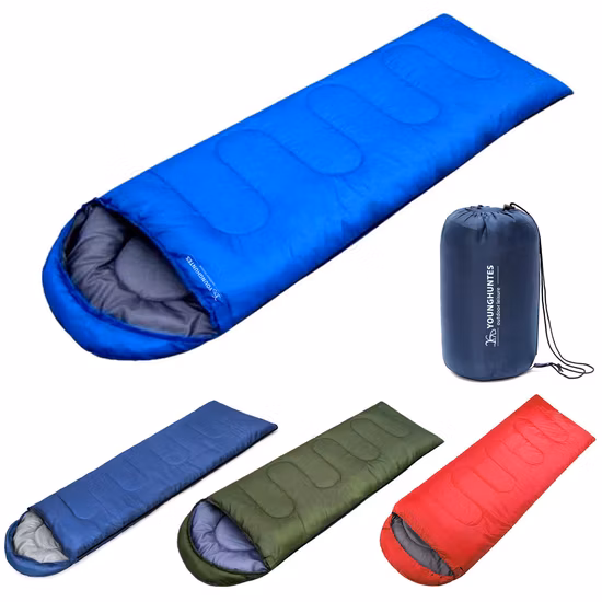 Sac de couchage léger pour adultes, garçons et filles, sac de couchage pour enfants par temps froid, couverture pour toutes les saisons, randonnée et camping