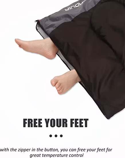 Sacs de couchage imperméables camouflage adaptés aux temps chauds et froids