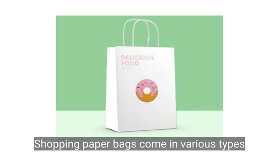 Sacs-cadeaux en papier imprimés par 4c de conception de bébé endormi