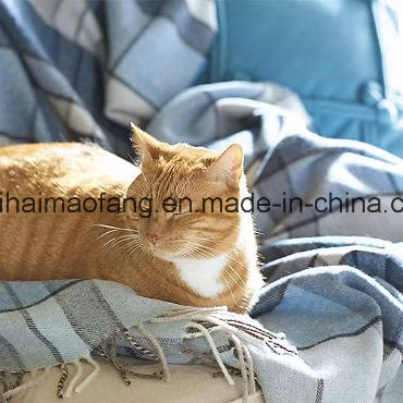 Pique-nique/camping/couverture de voyage en laine vierge pure vierge/tapis de voyage